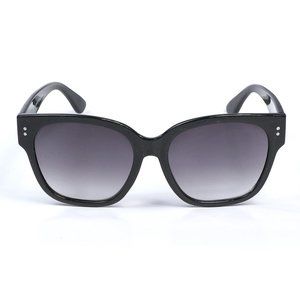 Go-to 100% UV Protection Polycarbonate Black Nostalgia Large Sunglasses